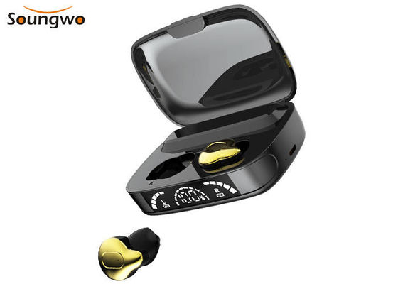 強い低音に防水に無線電信のEarbuds HD LED表示自動車の組み合わせること